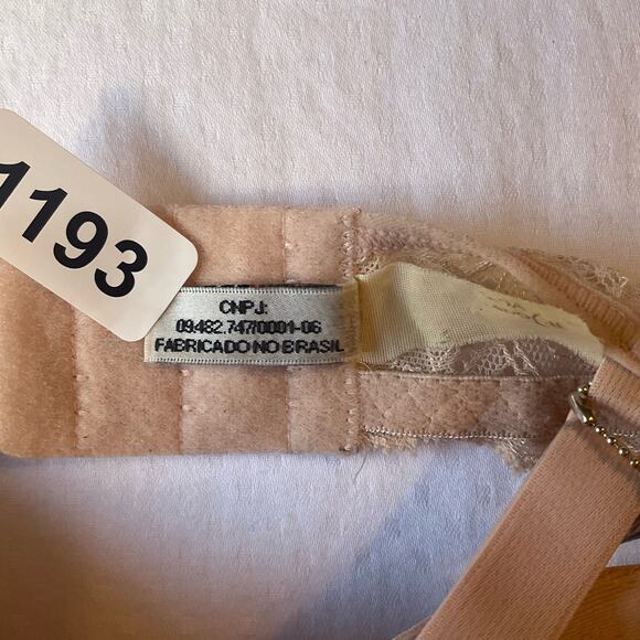 Duzani Women’s Wired Embroidered Bra size 34C, Nude Pink - Picture 8 of 8